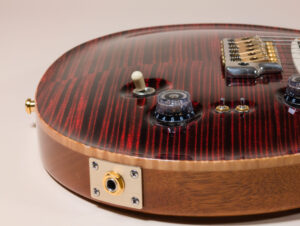 Paul’s Guitar Wood Library Artist Grade Red Tiger Top