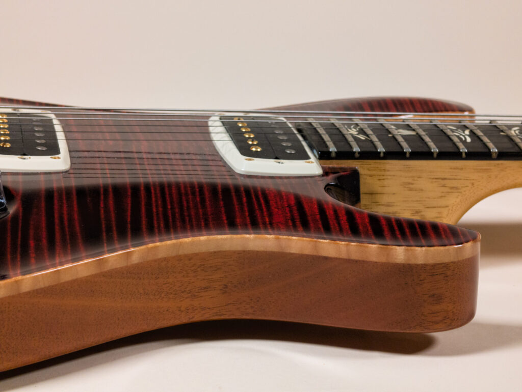 Paul’s Guitar Wood Library Artist Grade Red Tiger Top