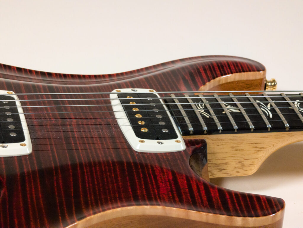 Paul’s Guitar Wood Library Artist Grade Red Tiger Top