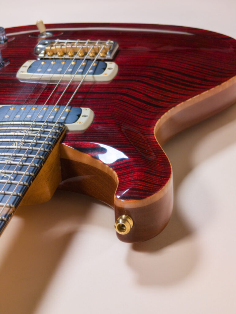 Paul’s Guitar Wood Library Artist Grade Red Tiger Top