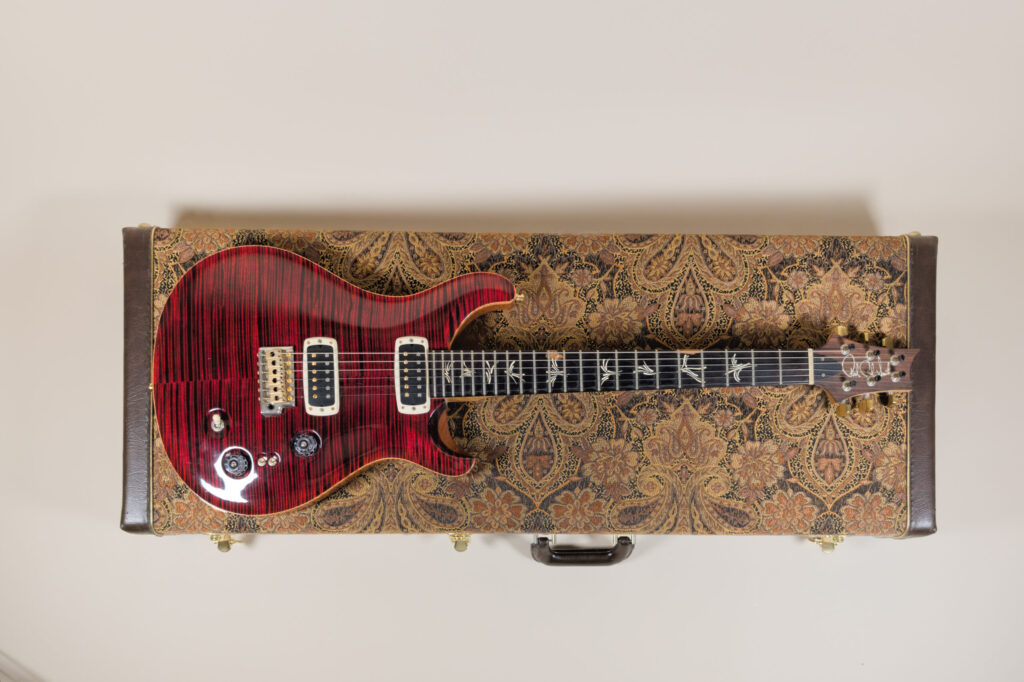 Paul’s Guitar Wood Library Artist Grade Red Tiger Top