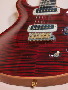 Paul’s Guitar Wood Library Artist Grade Red Tiger Top