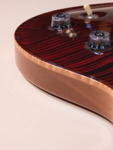 Paul’s Guitar Wood Library Artist Grade Red Tiger Top