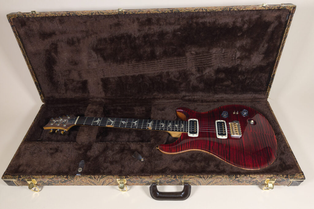 Paul’s Guitar Wood Library Artist Grade Red Tiger Top