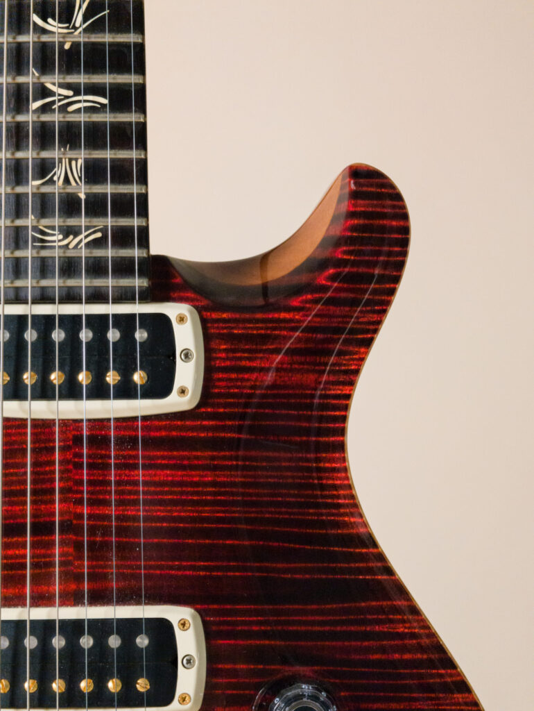 Paul’s Guitar Wood Library Artist Grade Red Tiger Top