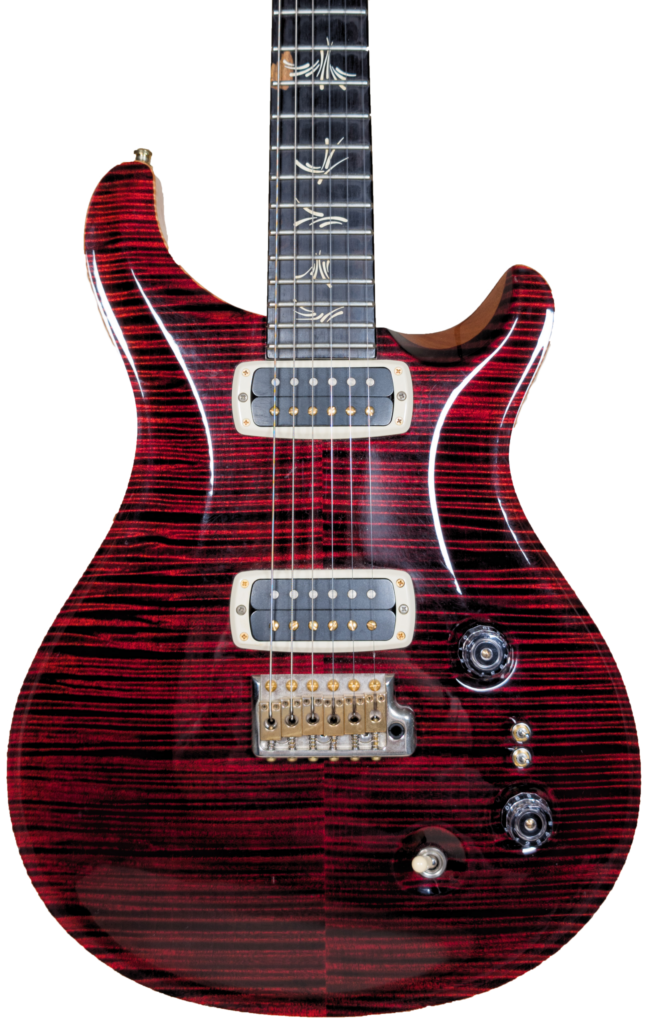 Paul’s Guitar Wood Library Artist Grade Red Tiger Top