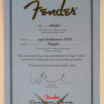 1956 Custom Shop Stratocaster NOS Birdseye Maple Neck