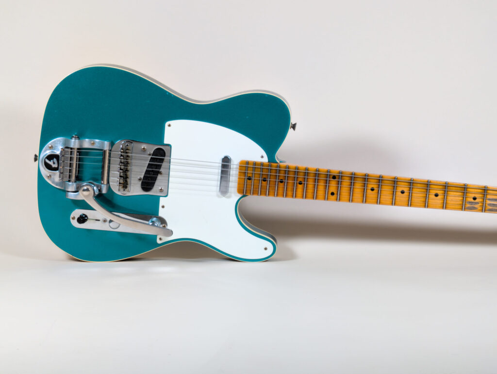 Custom Shop LTD Twisted Telecaster Ocean Turquoise