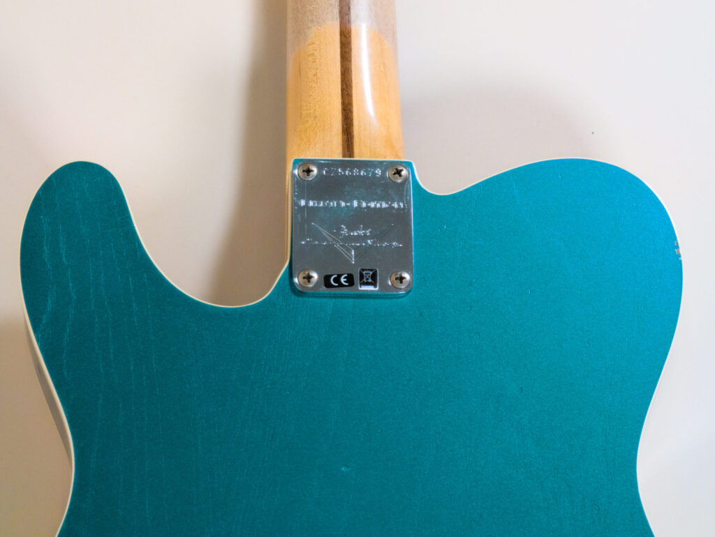 Custom Shop LTD Twisted Telecaster Ocean Turquoise
