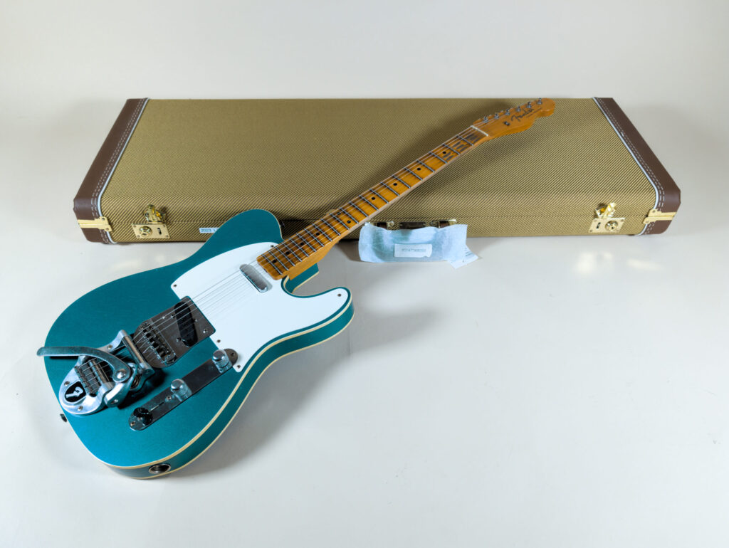 Custom Shop LTD Twisted Telecaster Ocean Turquoise