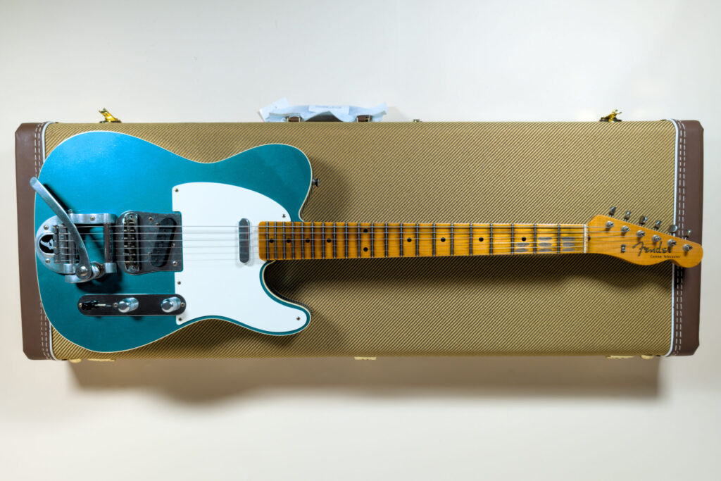 Custom Shop LTD Twisted Telecaster Ocean Turquoise