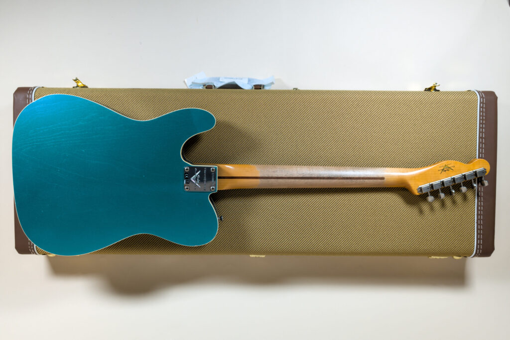 Custom Shop LTD Twisted Telecaster Ocean Turquoise