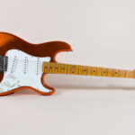 Trad S Tangerine Sparkle 5A Flame Maple Neck