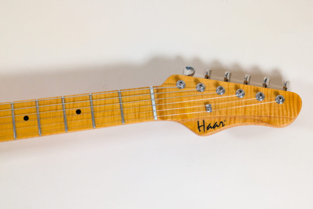 Trad S Tangerine Sparkle 5A Flame Maple Neck
