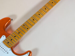 Trad S Tangerine Sparkle 5A Flame Maple Neck