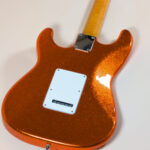 Trad S Tangerine Sparkle 5A Flame Maple Neck