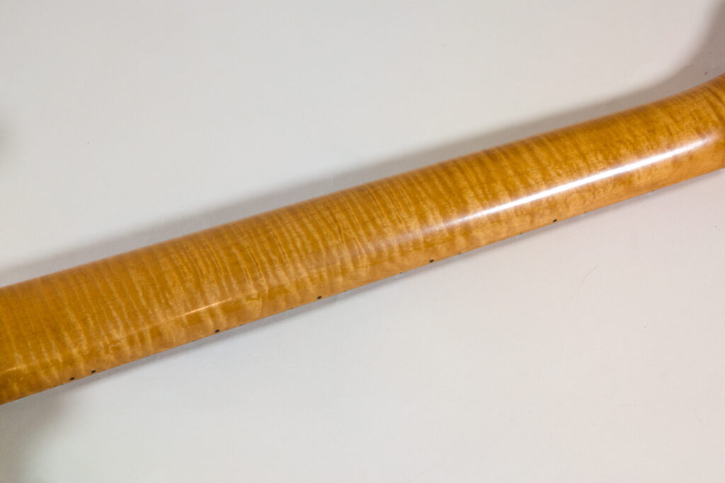 Trad S Tangerine Sparkle 5A Flame Maple Neck