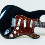 Custom Postmodern Stratocaster Aged Black Dual Mag