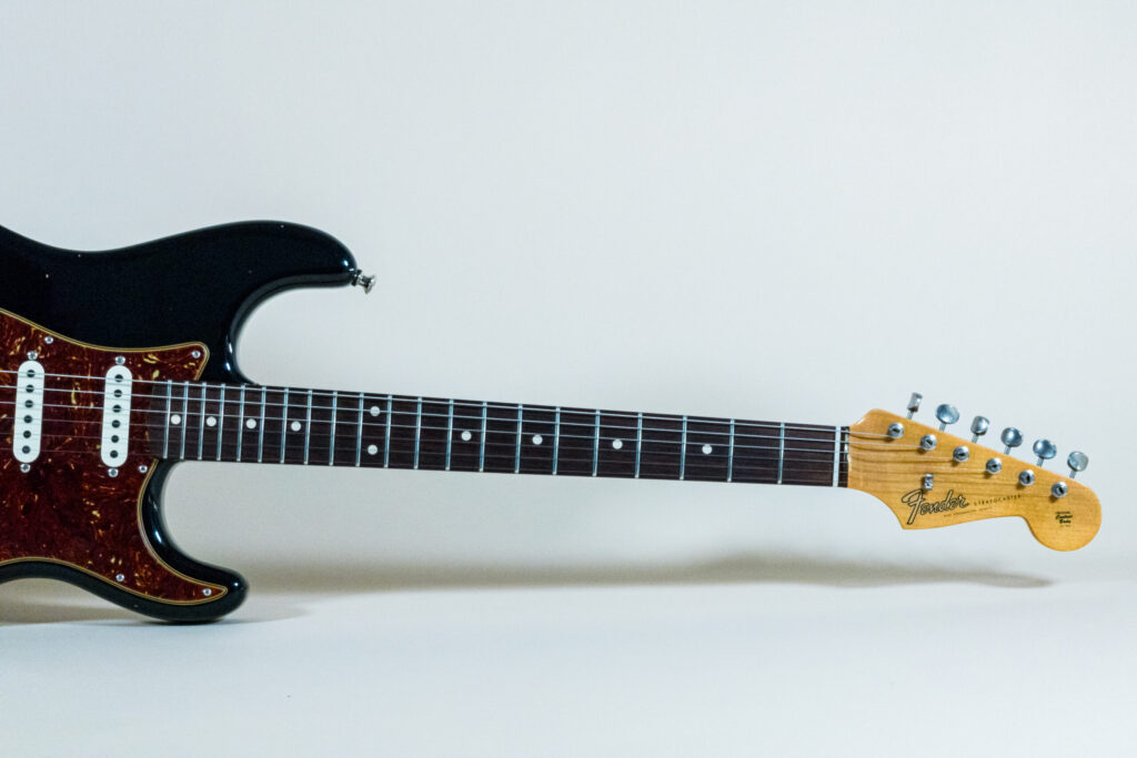 Custom Postmodern Stratocaster Aged Black Dual Mag
