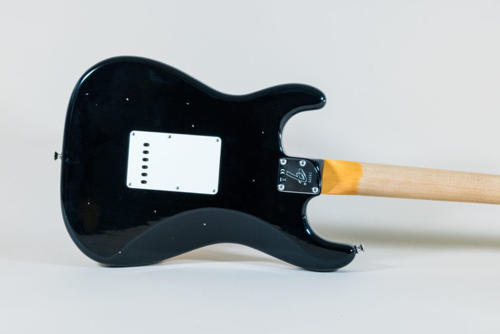 Custom Postmodern Stratocaster Aged Black Dual Mag