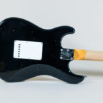 Custom Postmodern Stratocaster Aged Black Dual Mag