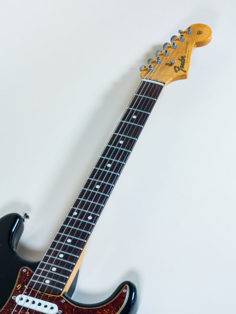 Custom Postmodern Stratocaster Aged Black Dual Mag