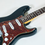 Custom Postmodern Stratocaster Aged Black Dual Mag