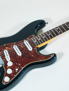 Custom Postmodern Stratocaster Aged Black Dual Mag