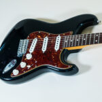 Custom Postmodern Stratocaster Aged Black Dual Mag