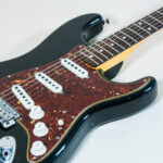 Custom Postmodern Stratocaster Aged Black Dual Mag