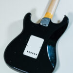 Custom Postmodern Stratocaster Aged Black Dual Mag