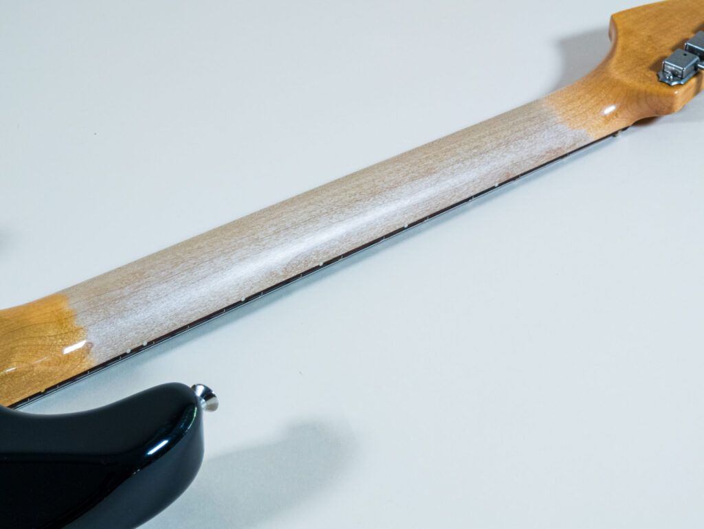 Custom Postmodern Stratocaster Aged Black Dual Mag