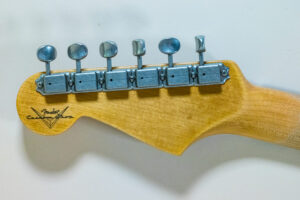Custom Postmodern Stratocaster Aged Black Dual Mag