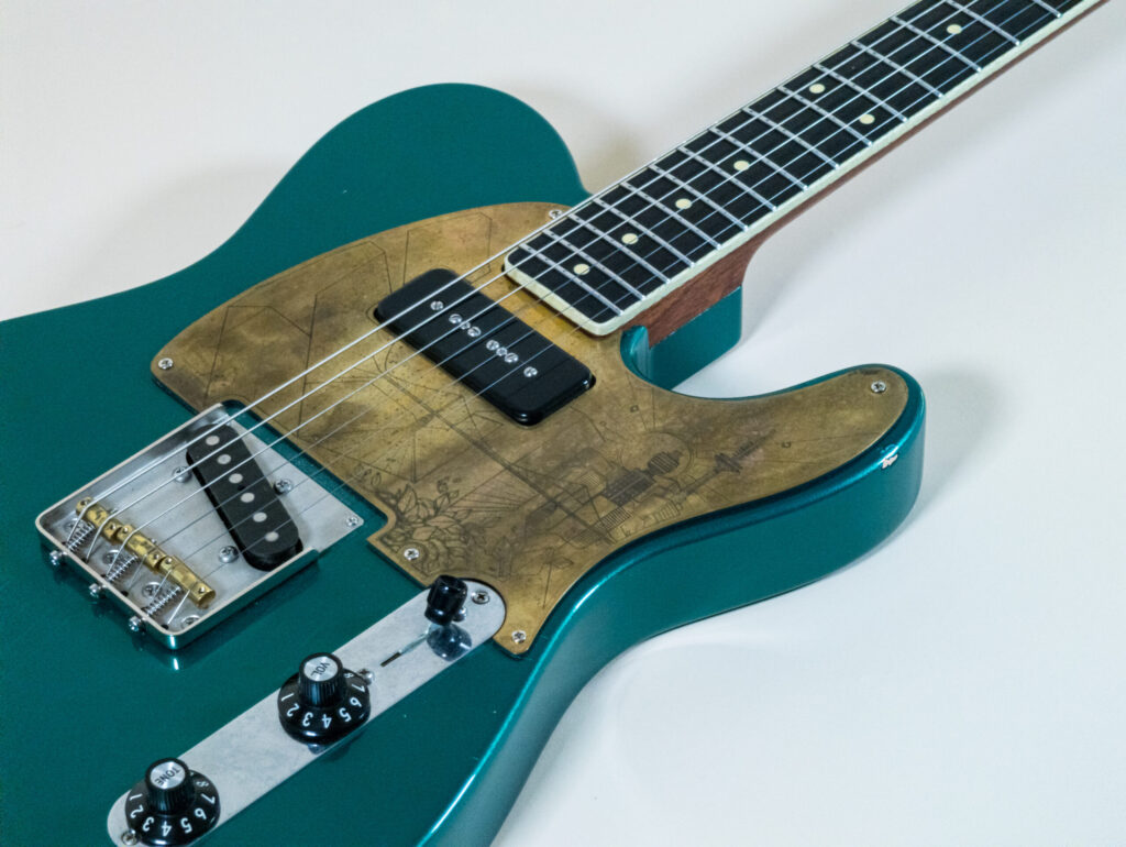 Custom Telecaster Lollar PUs Frankfurt Pickguard