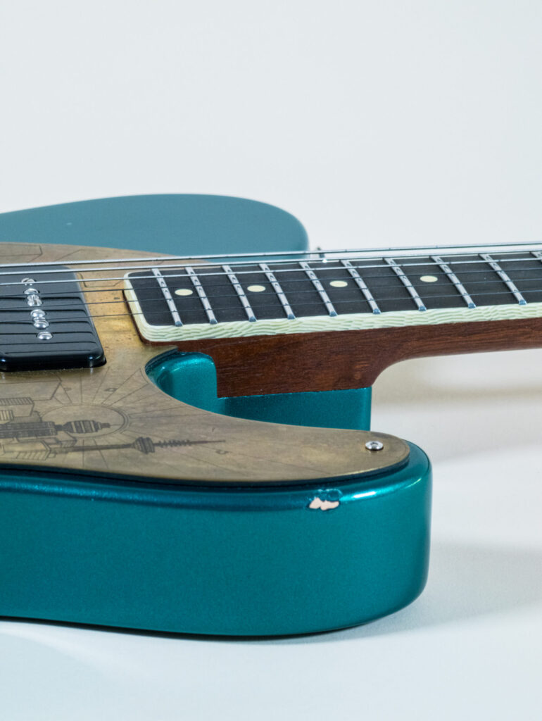 Custom Telecaster Lollar PUs Frankfurt Pickguard