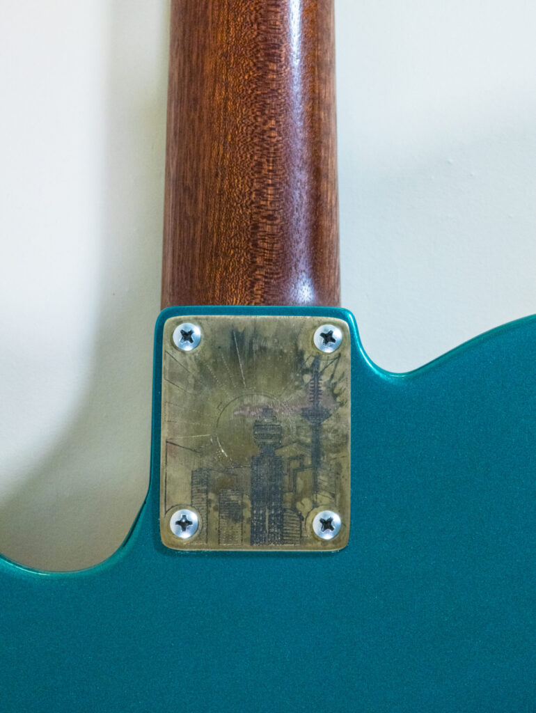 Custom Telecaster Lollar PUs Frankfurt Pickguard