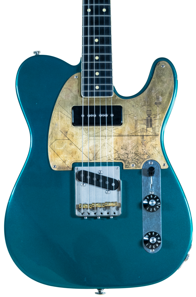 Custom Telecaster Lollar PUs Frankfurt Pickguard