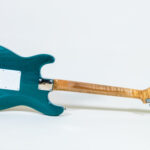 Lynx Translucent Teal Flame Maple Neck
