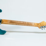 Lynx Translucent Teal Flame Maple Neck